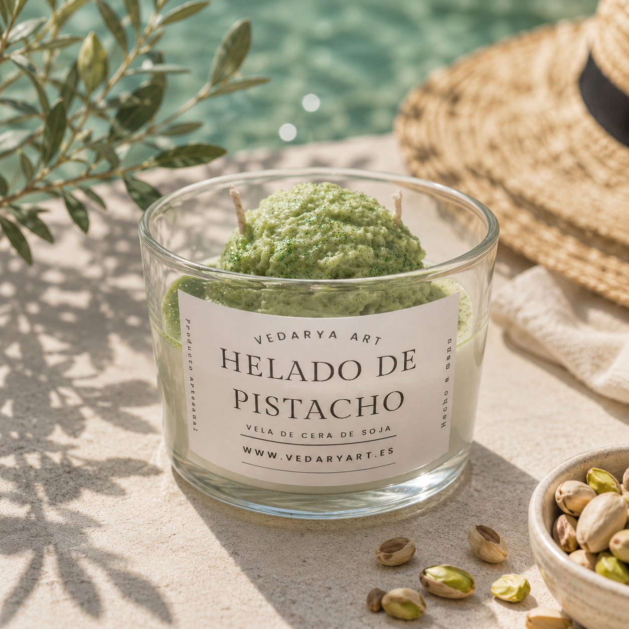Helado de Pistacho