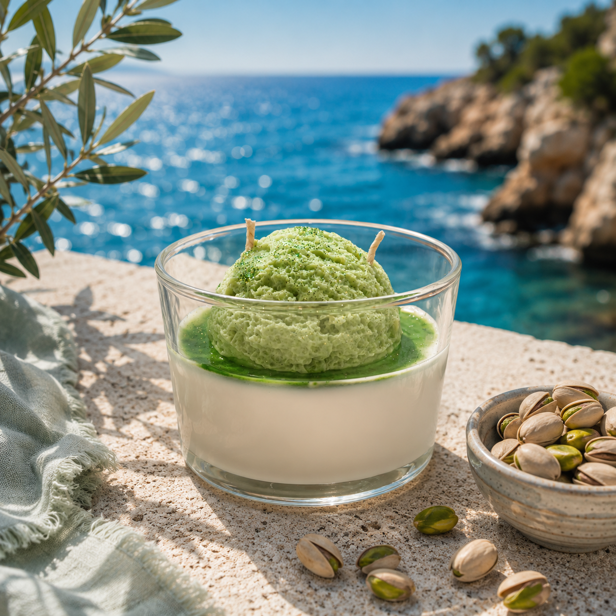 Helado de Pistacho